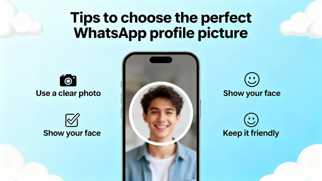 How to choose the perfect WhatsApp profile picture