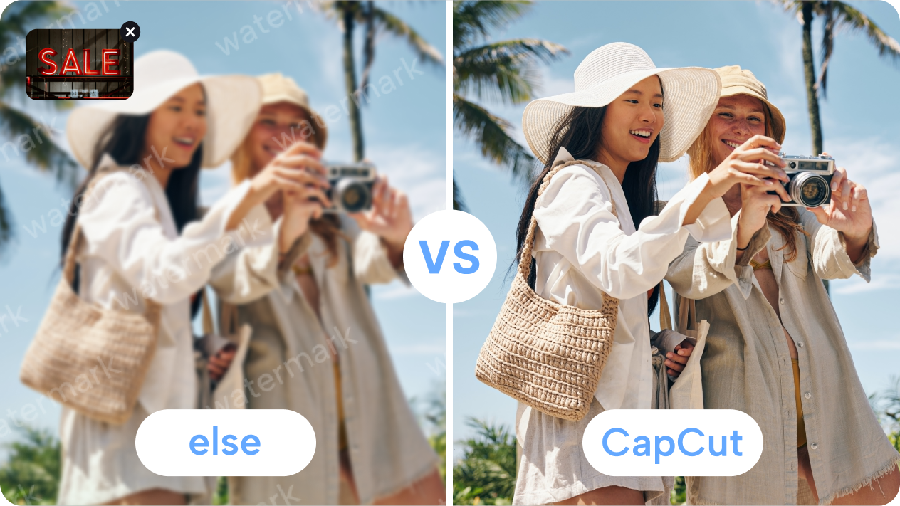 CapCut's Free Watermark Removal Feature