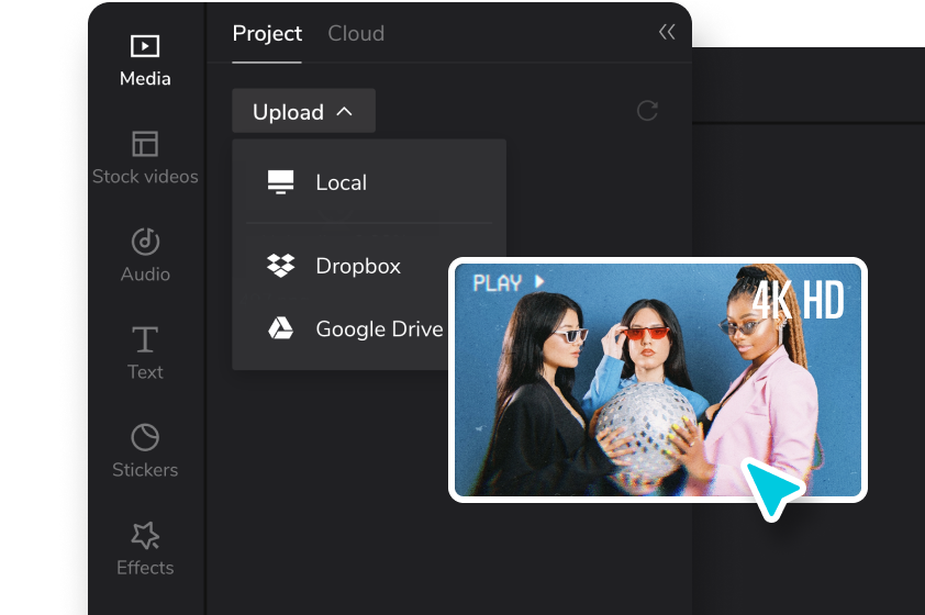 import clips in CapCut