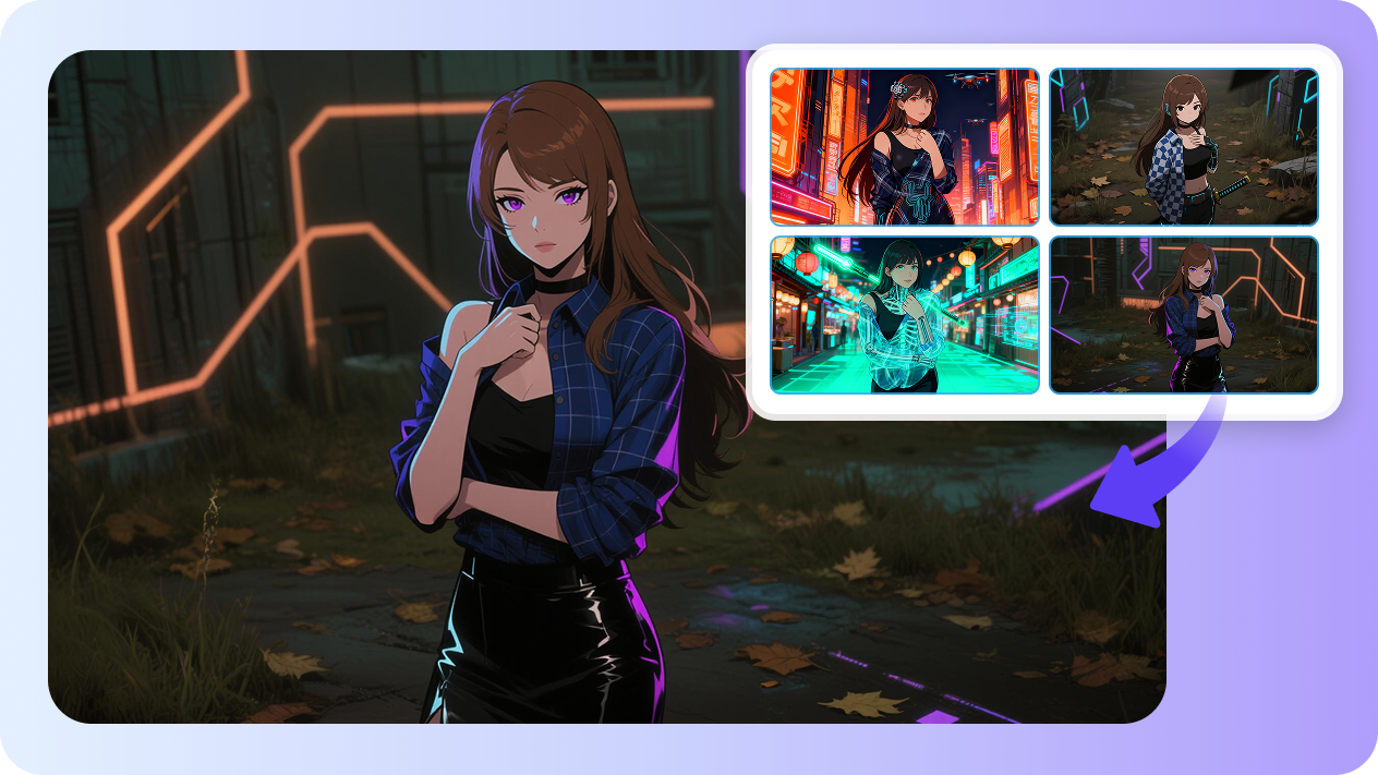 Generate in various styles