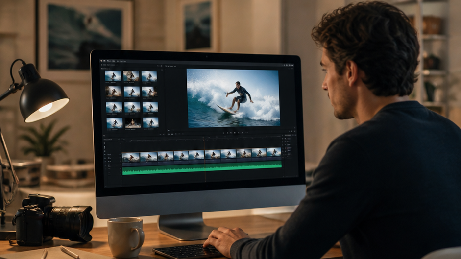 Facebook Video Maker original 16:9 cover visual