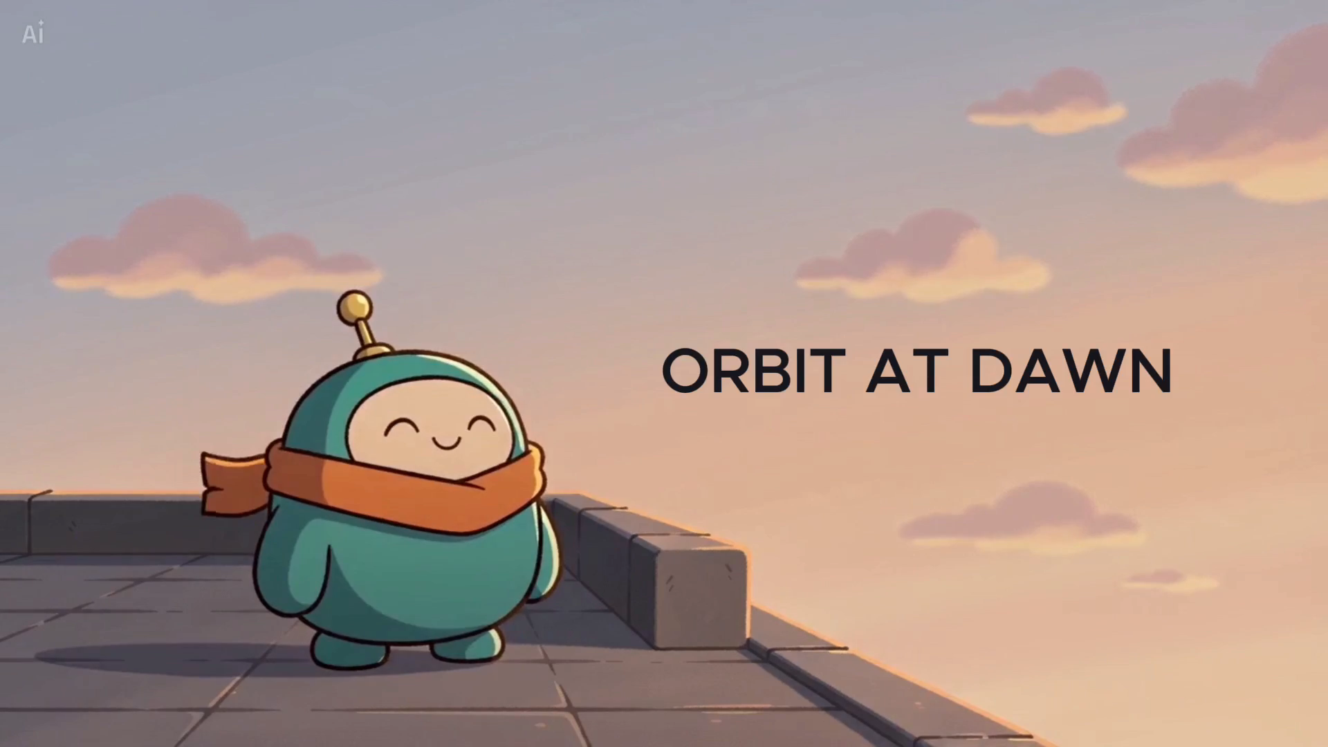 Actual exported title hold with Orbit on the left and the separately edited title on the right