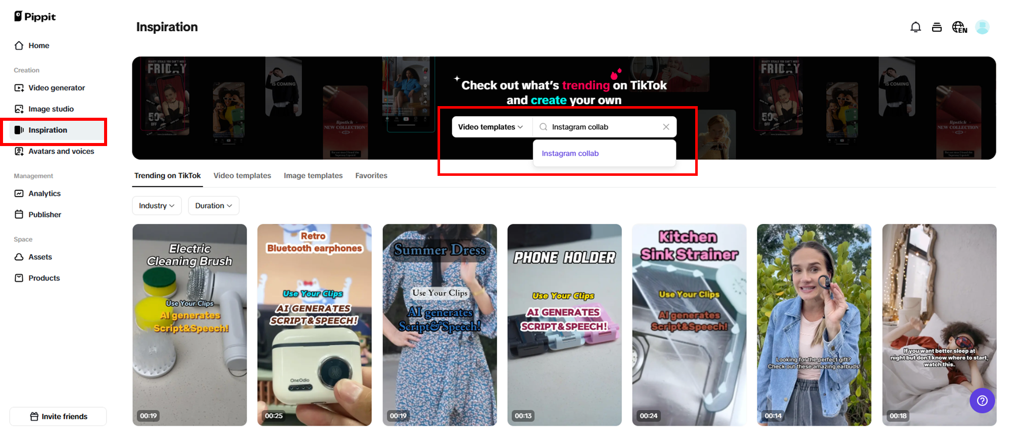 Accede a Inspiración