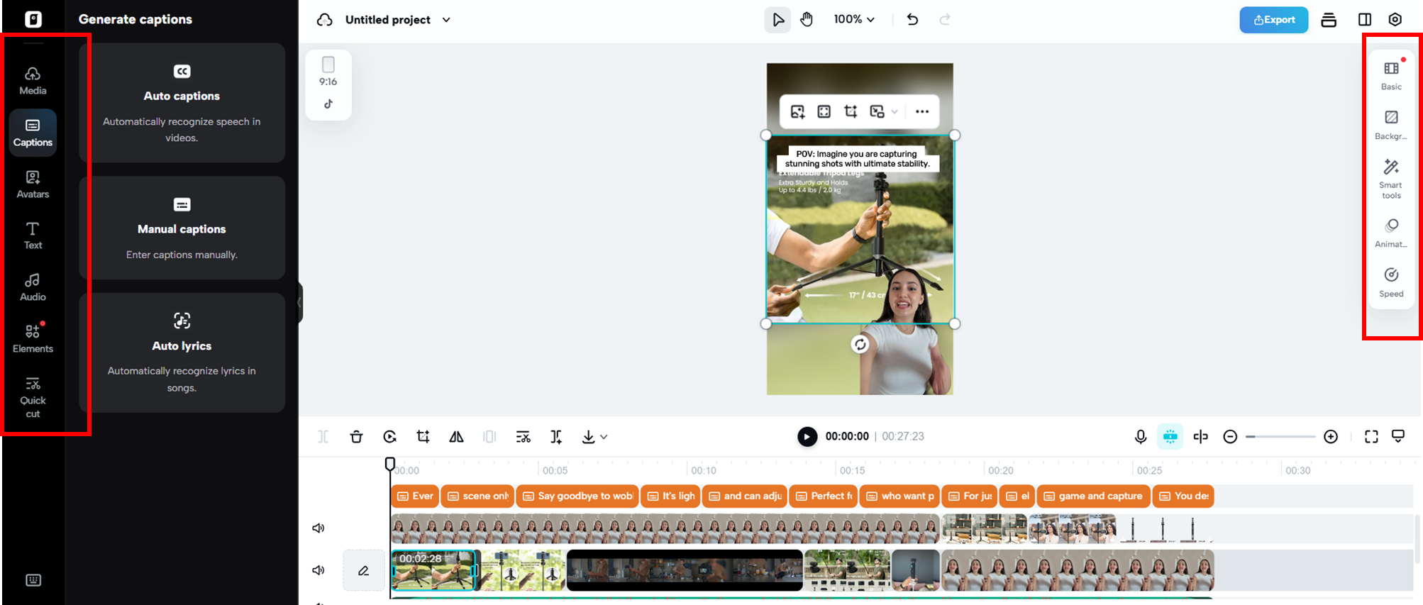 Fine-tune your video