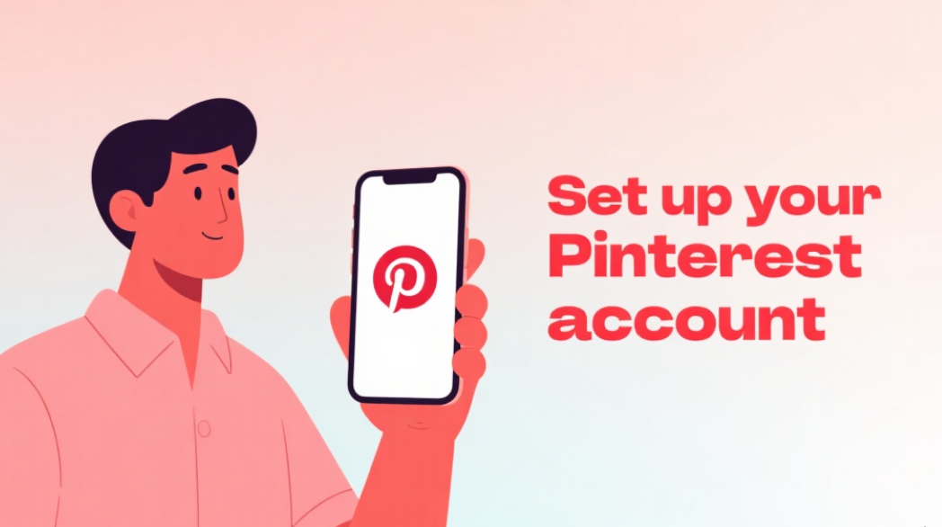 Faça login e crie um novo pin