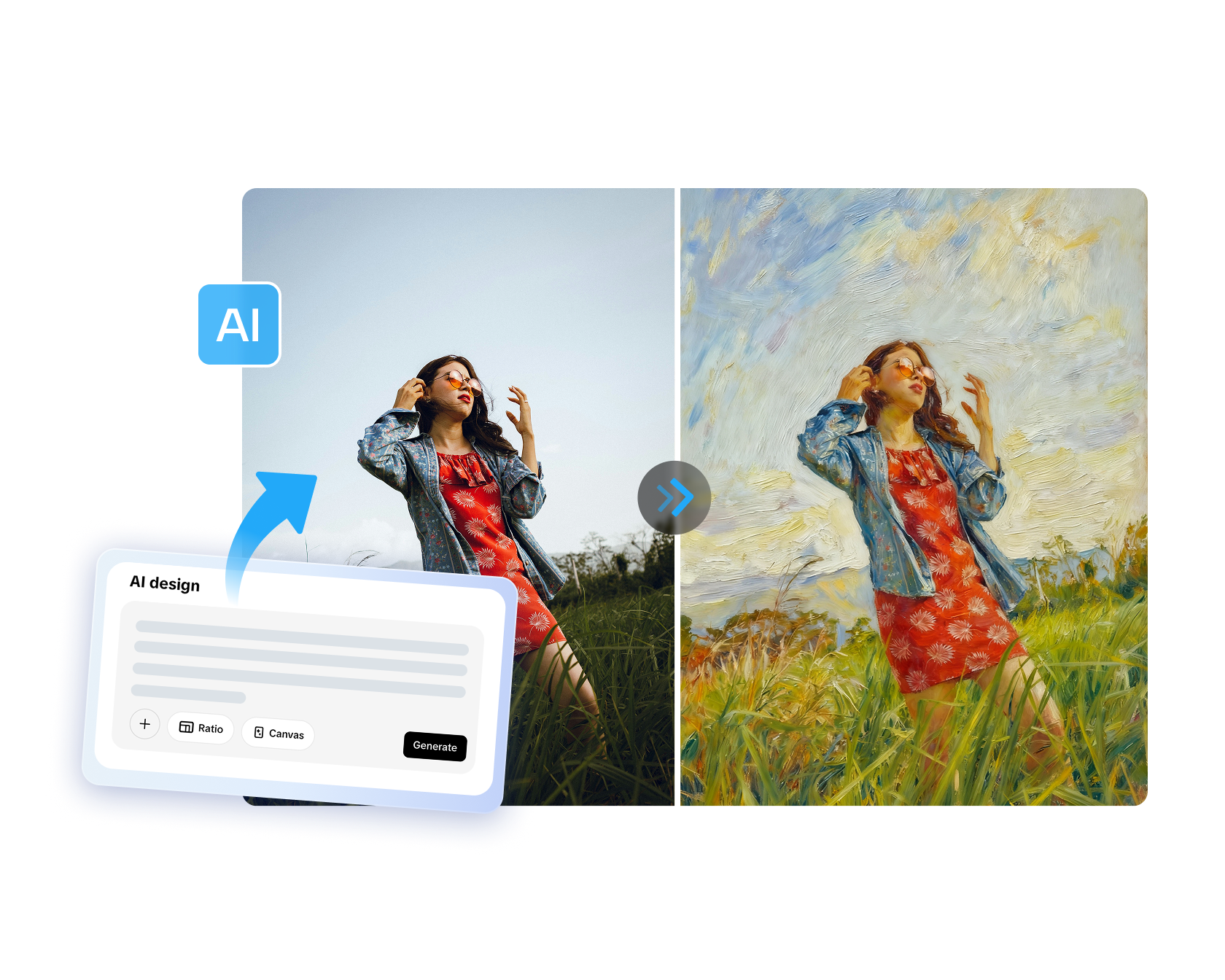 Chuyển ảnh thành tranh vẽ trực tuyến