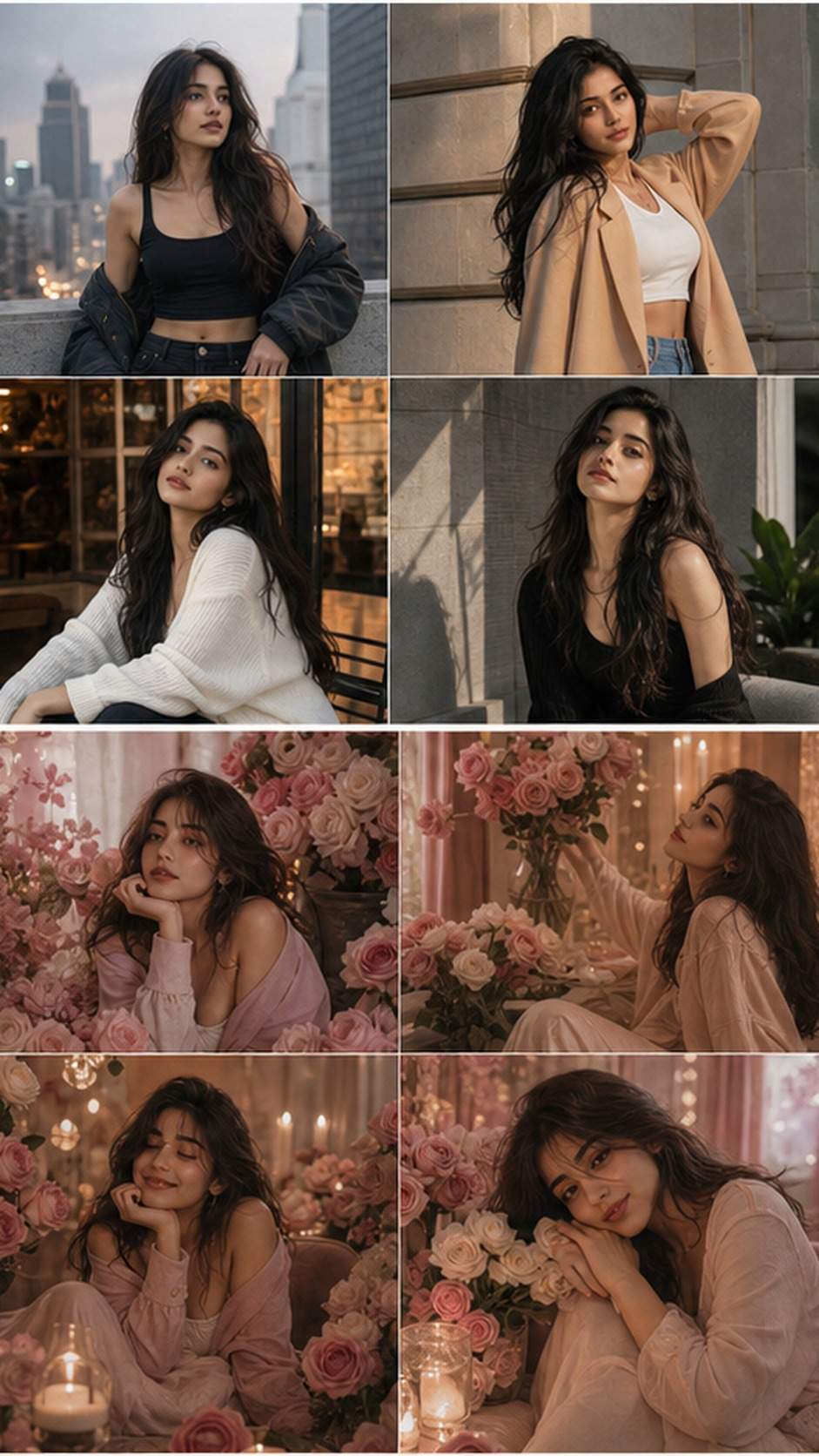 Asthetic Collage Prompt for Girls mobile hero