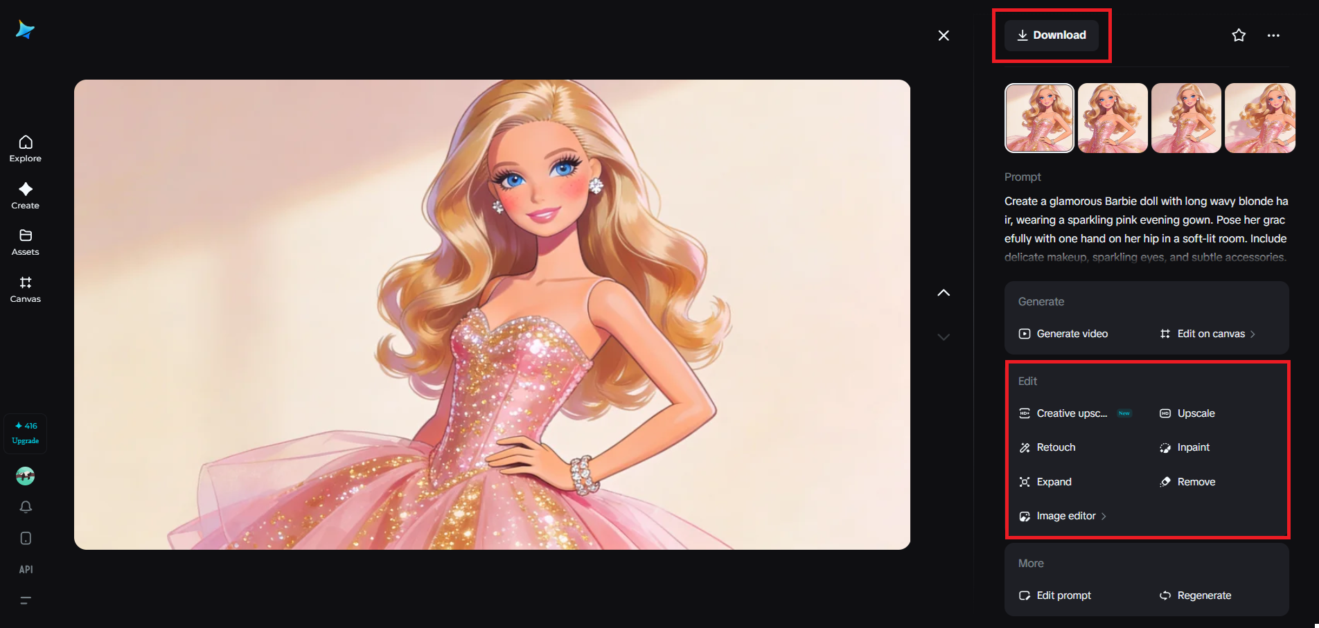 Barbie bebeğinizi rafine edin ve indirin