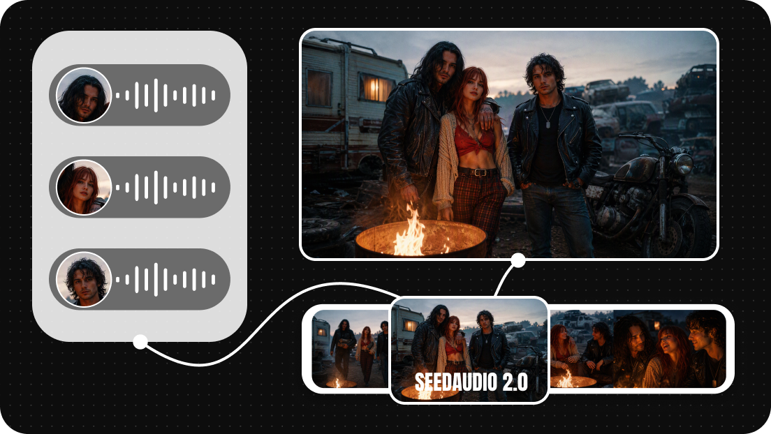 SeedAudio 2.0 timeline audio node merger