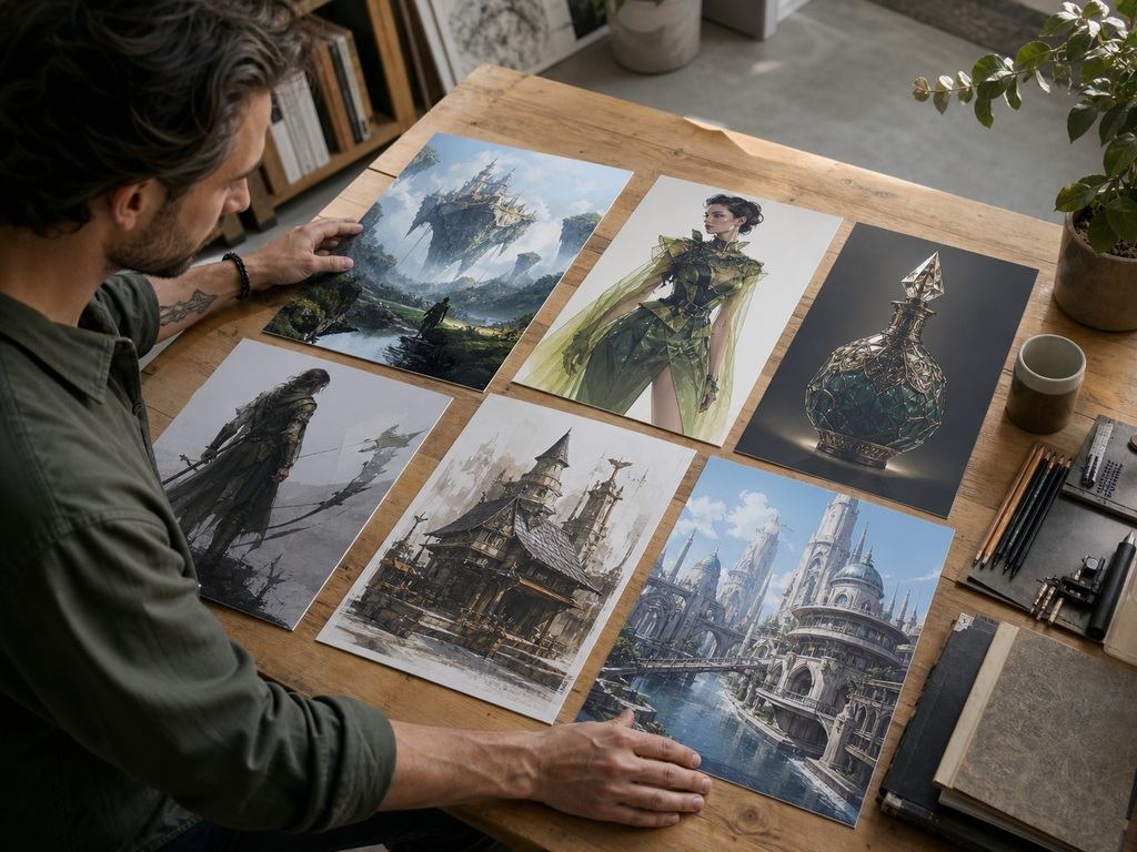 Tensor Art AI Prompt resultado creativo