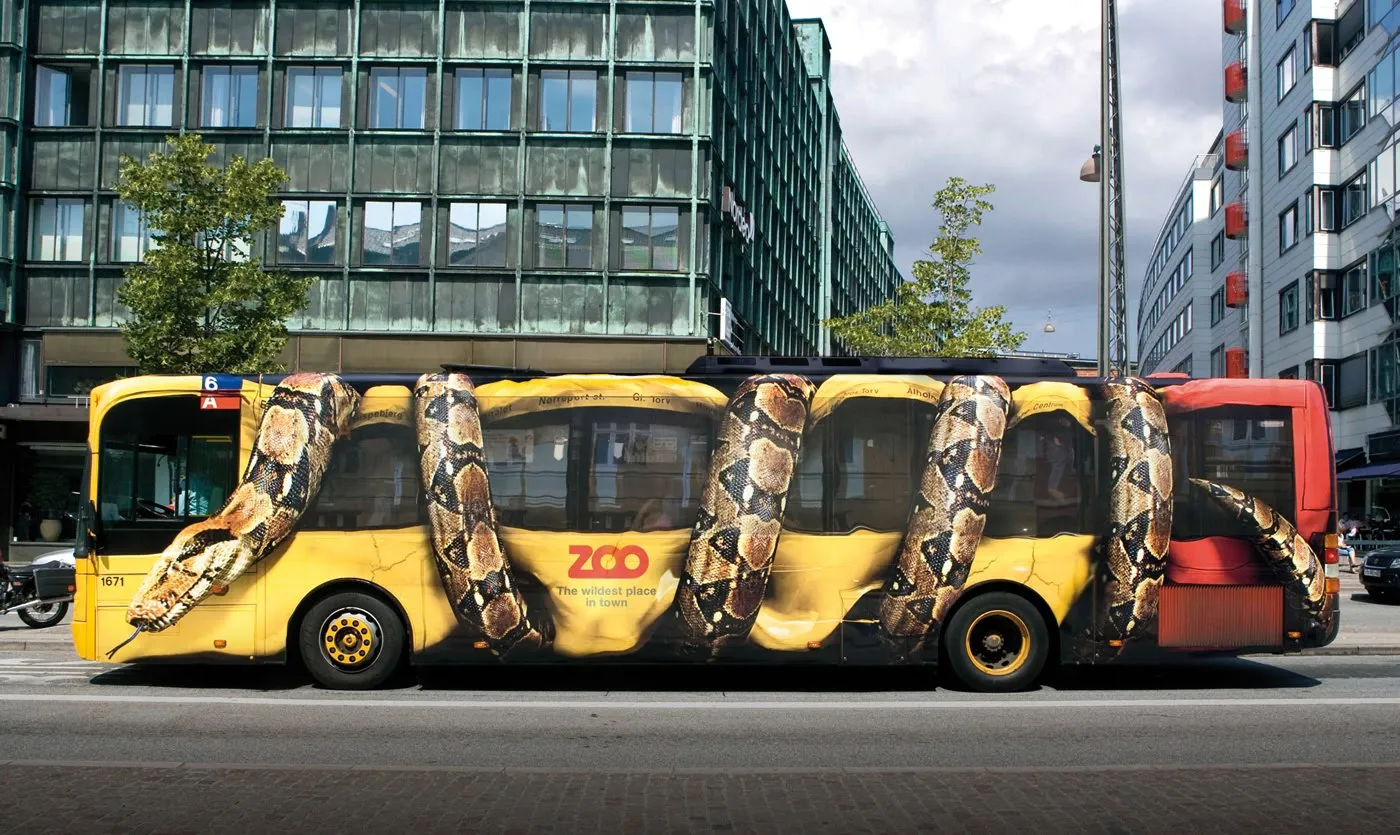Transit advertising