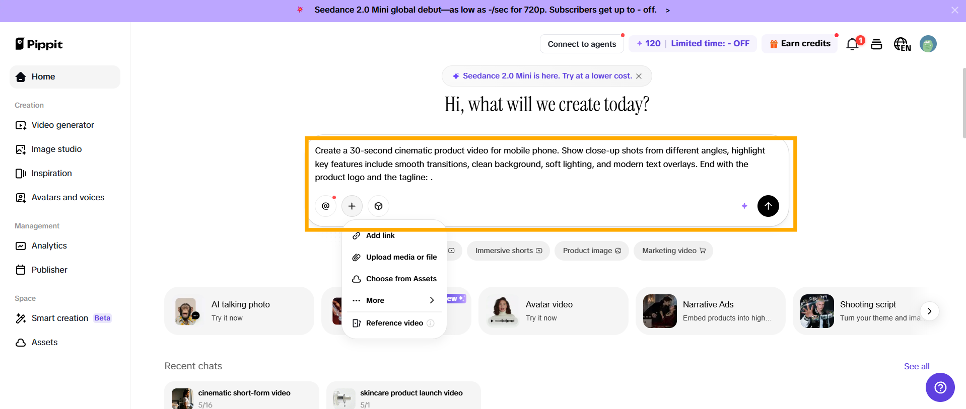 Creator planning short-form video workflow before editing in Premiere Pro