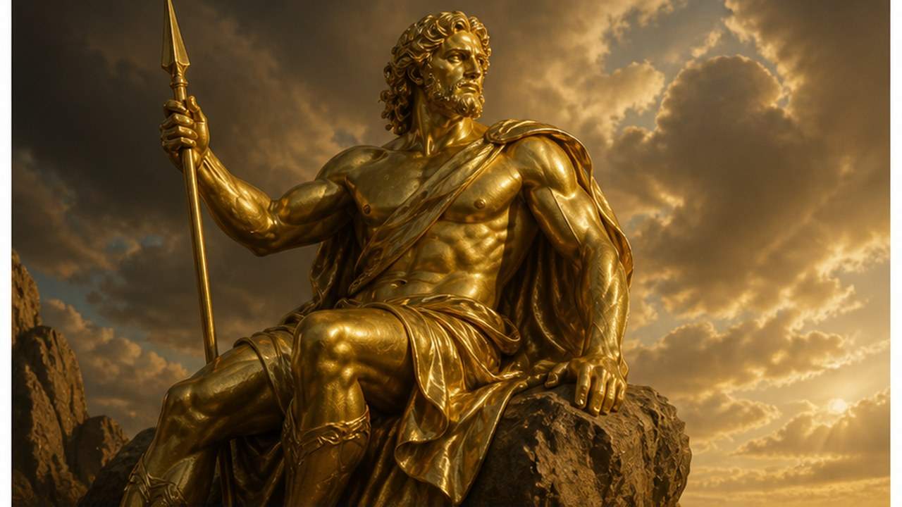IA Golden Statue Photo Effet résultat rapide 3