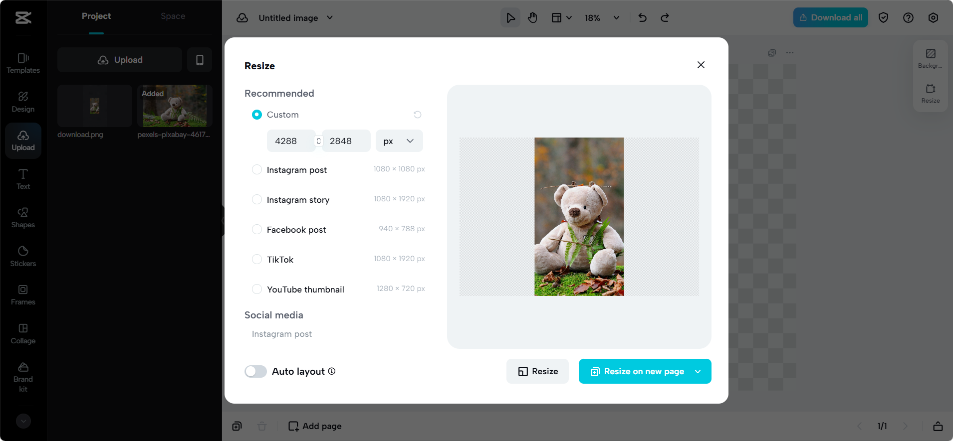 Fine-tune your converted image