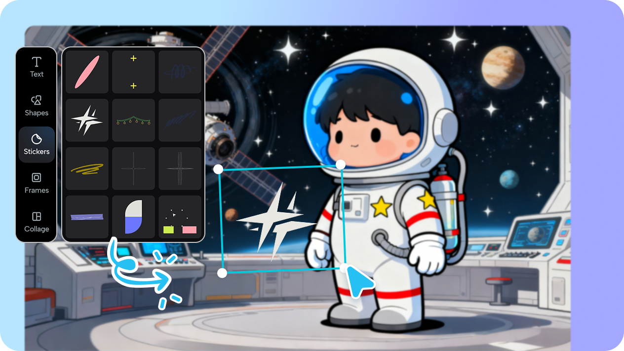 Mejora tus imágenes chibi con ediciones creativas.