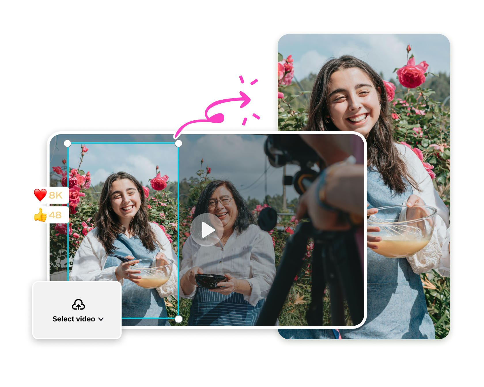 Auto Crop Video Online for Free