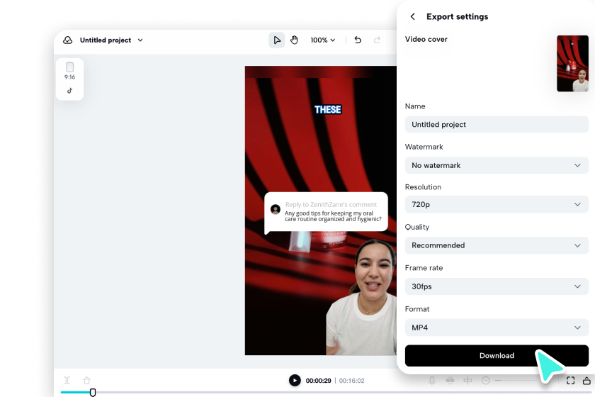 Export the ad