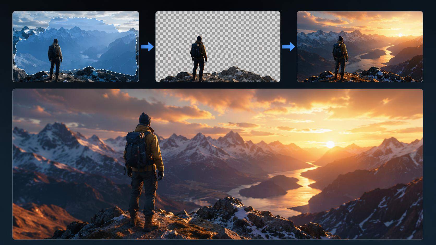 AI Background Video Editor example 2