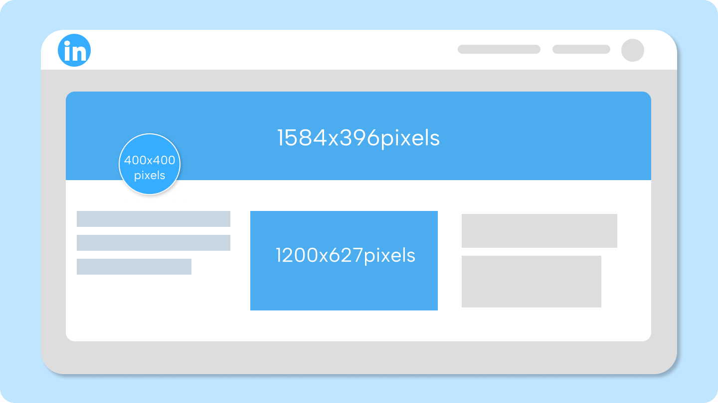 Tamaño del banner de LinkedIn