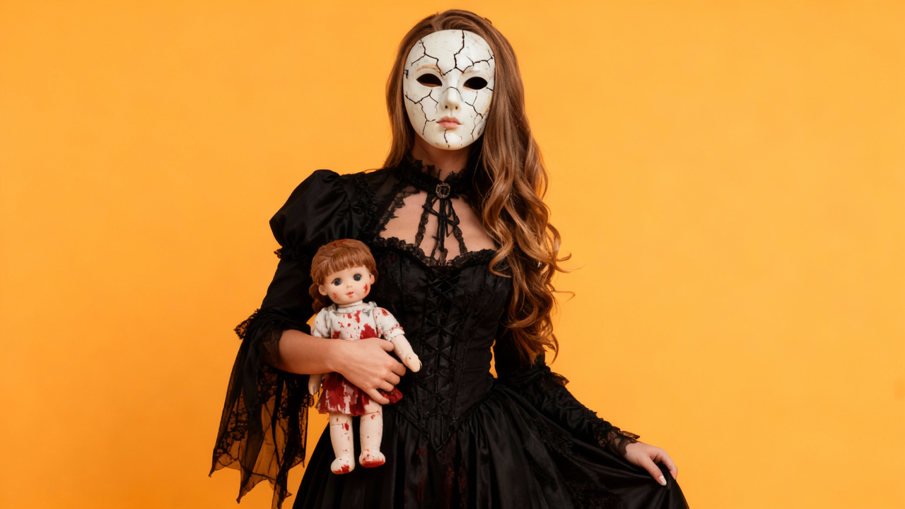 Kostým čarodějnice vražedné panenky