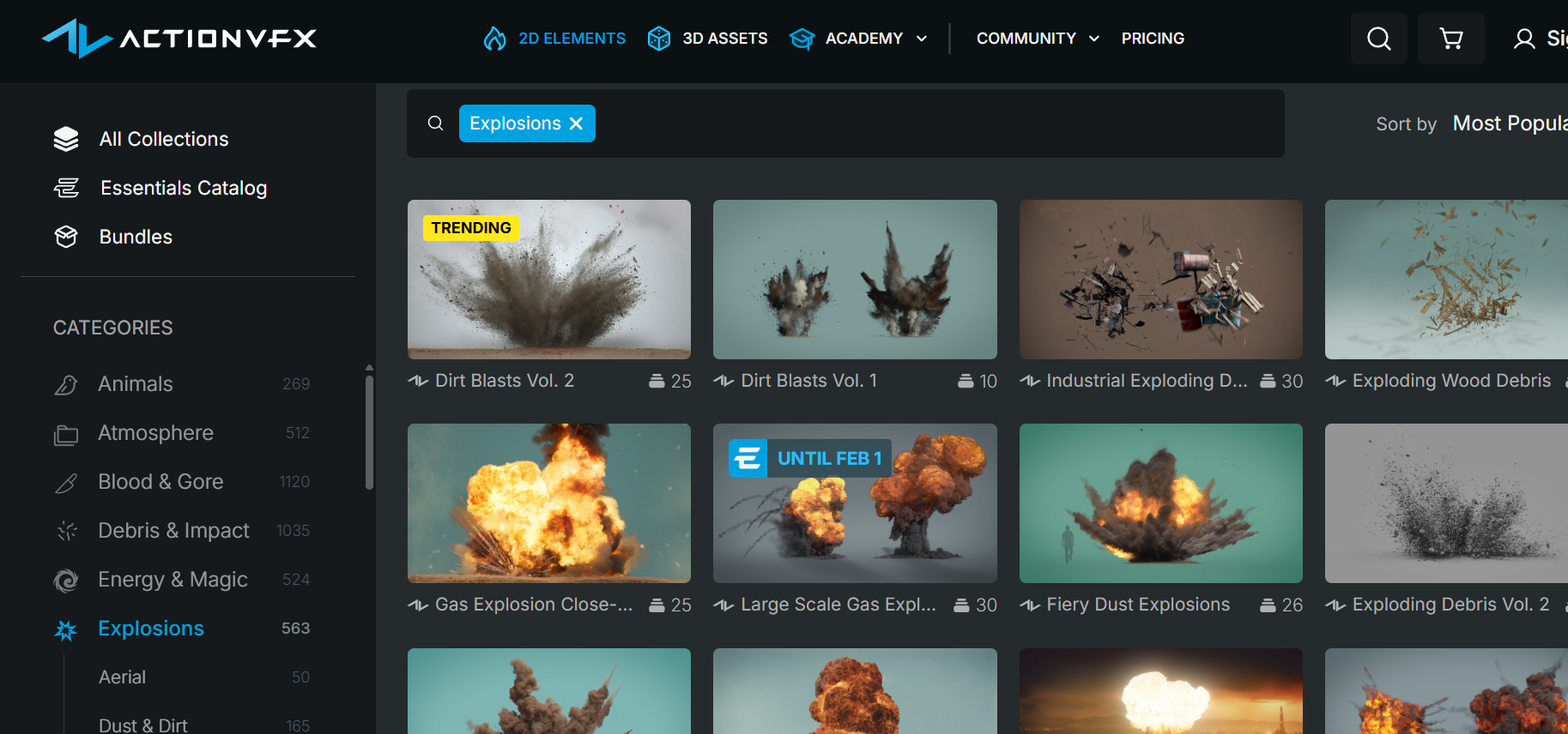 ActionVFX interface