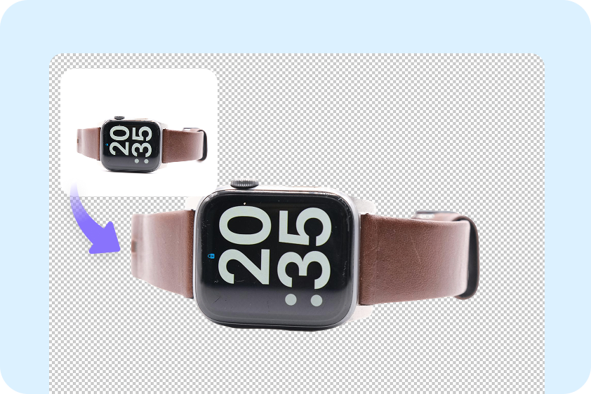 Editarea fotografiilor produsului în CapCut fundal