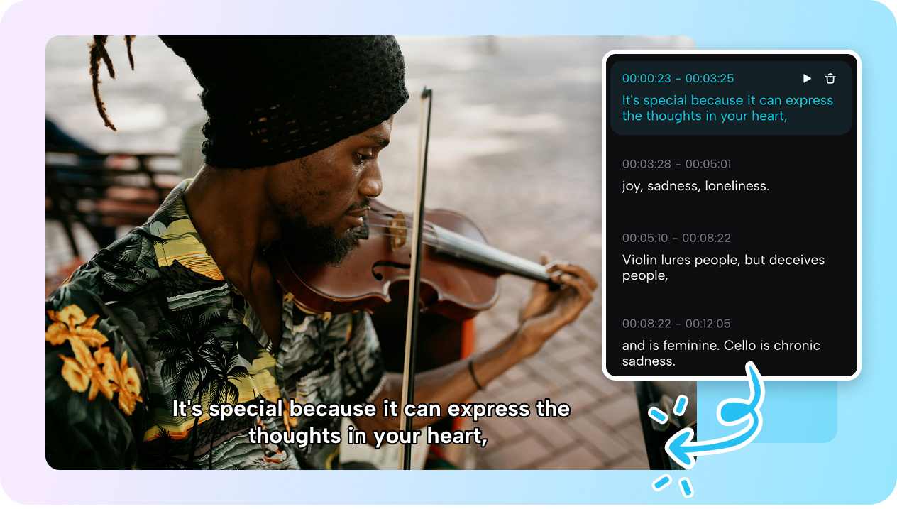 Seamlessly edit your remix video