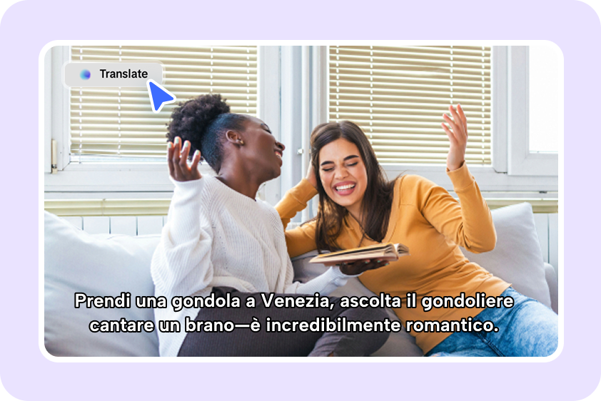 Automated English to Italian translation saves time and cost