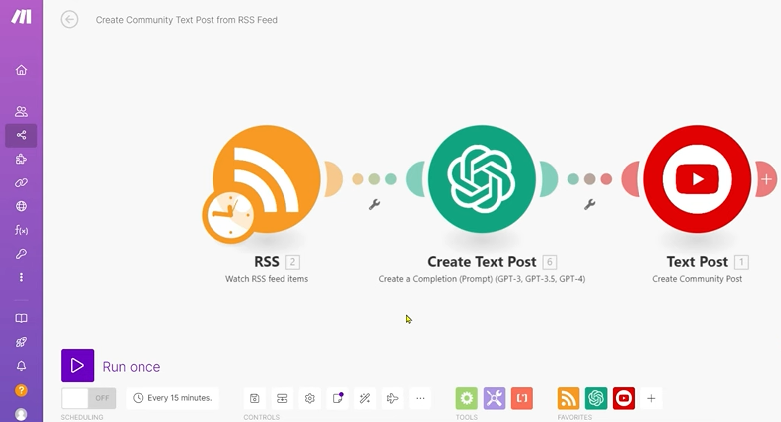 Interface d'automatisation Msquare