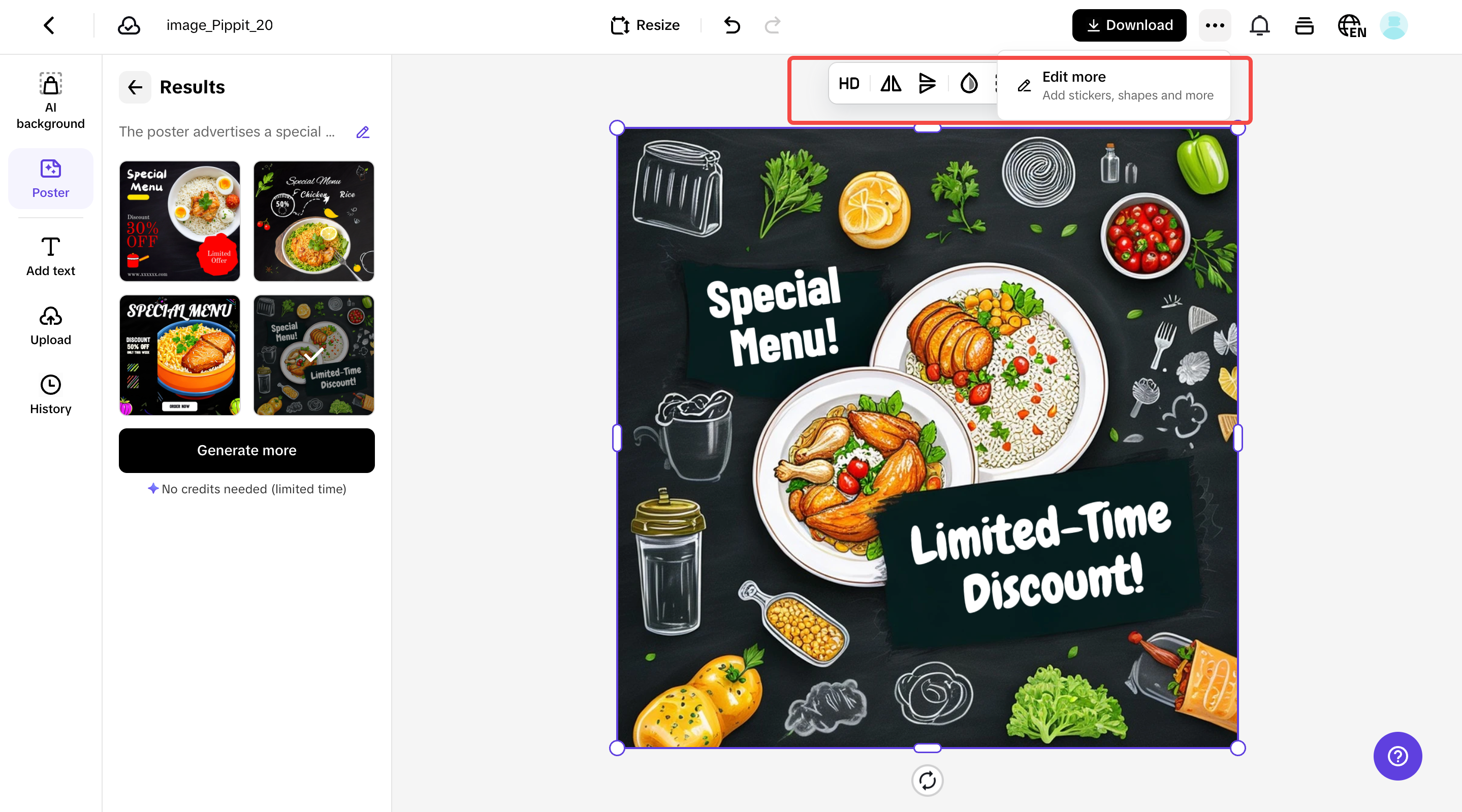Edit your images