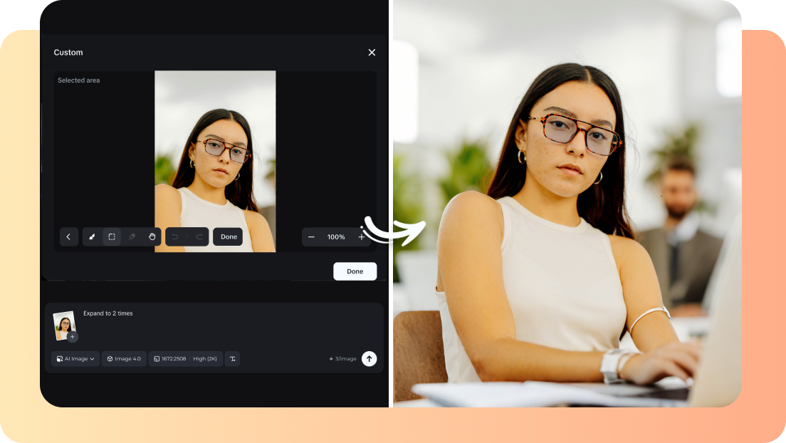 Intelligente Bearbeitung