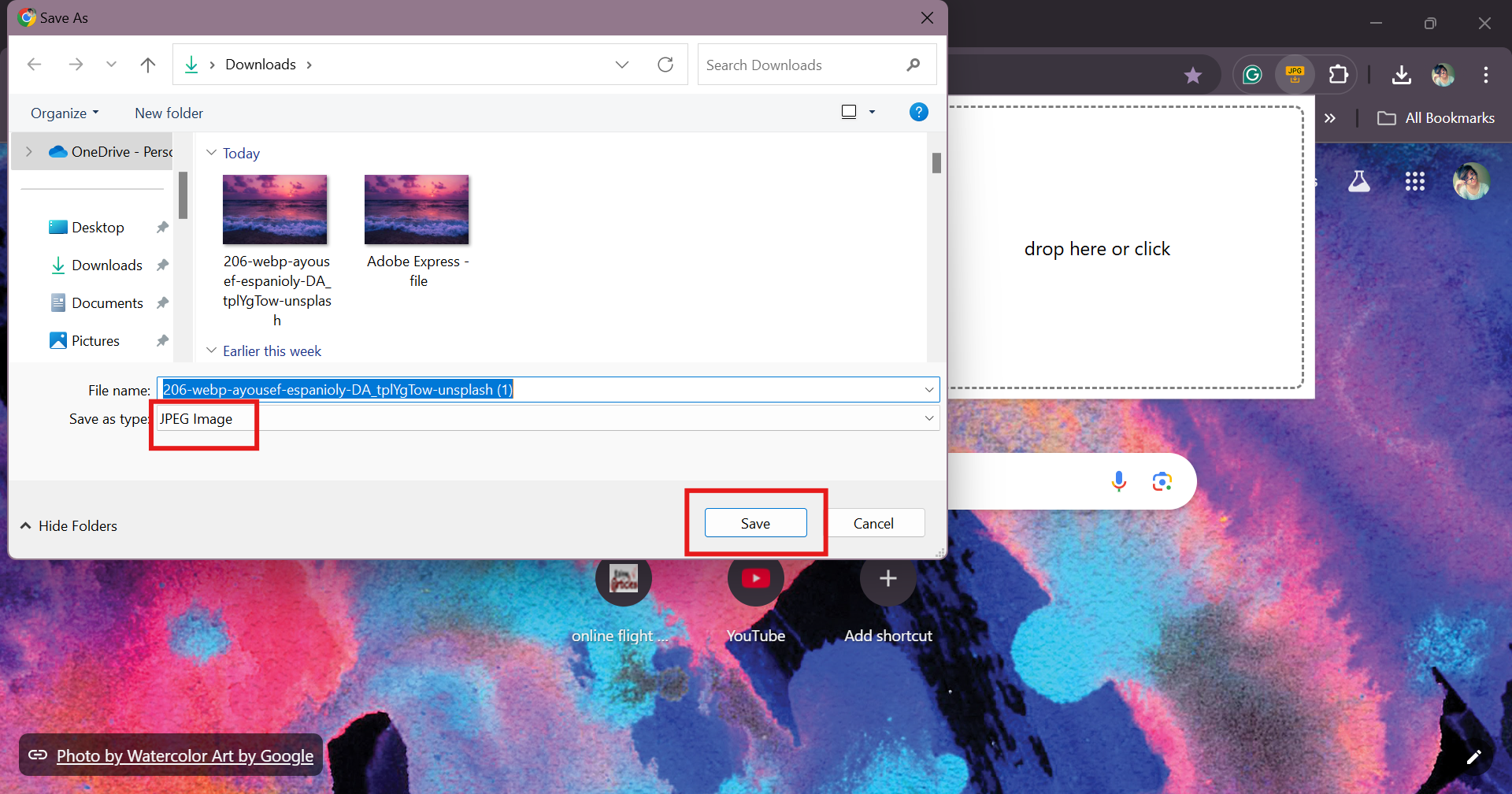 イメージをダウンロードしてください