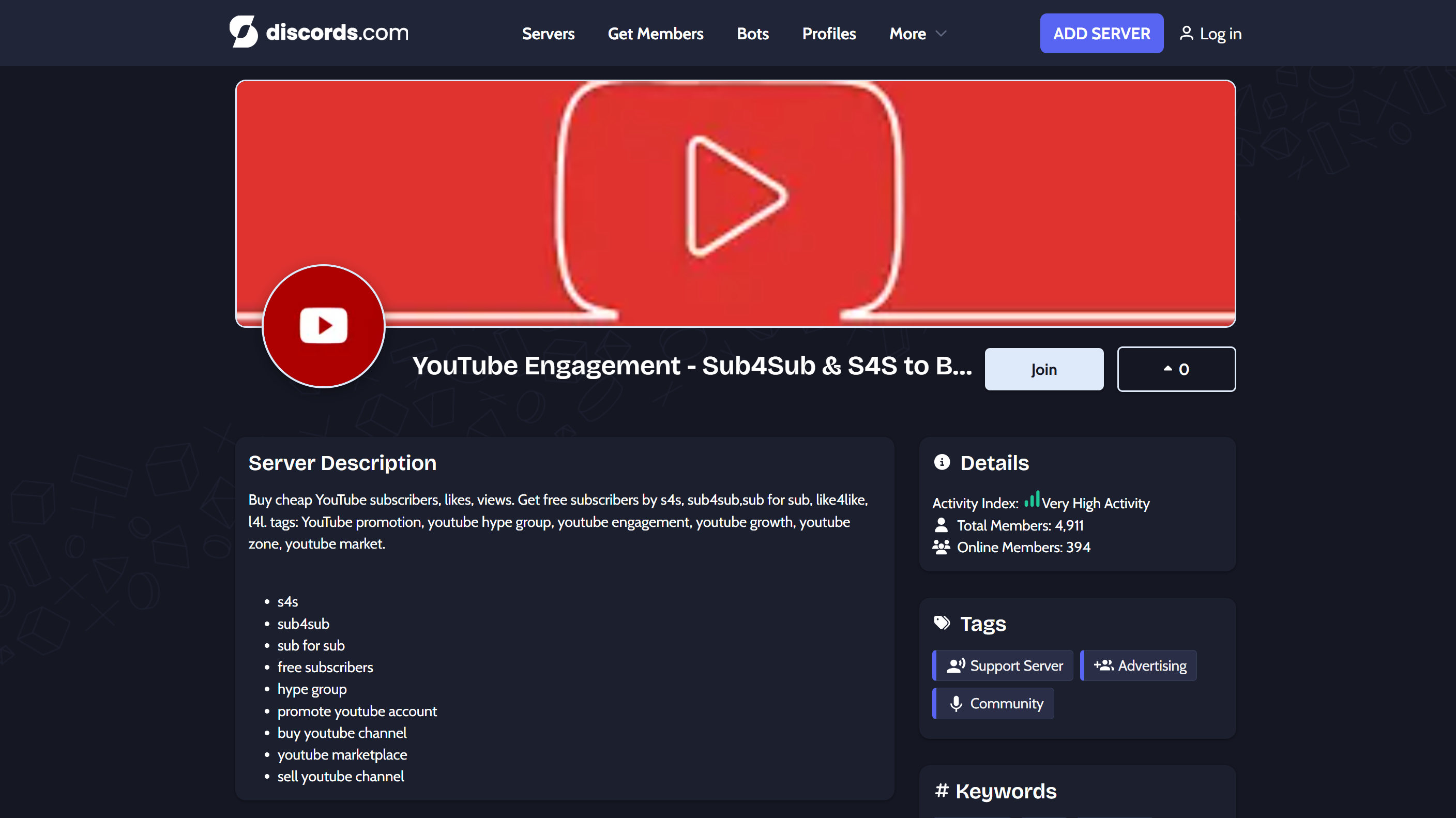 H A M X I - legjobb szerver a Discord népszerűsítésére YouTube csatorna
