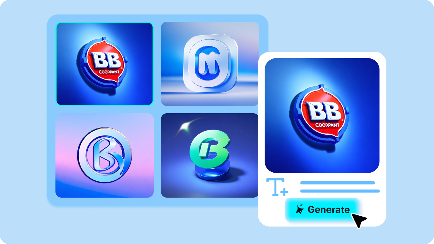 Design logo 3D