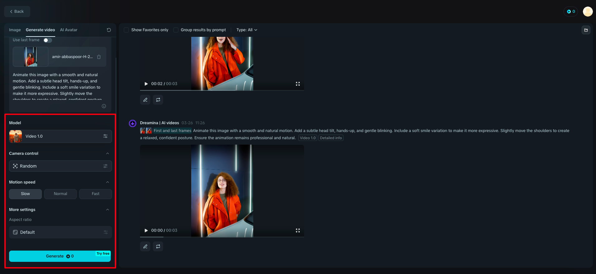 photos into video app