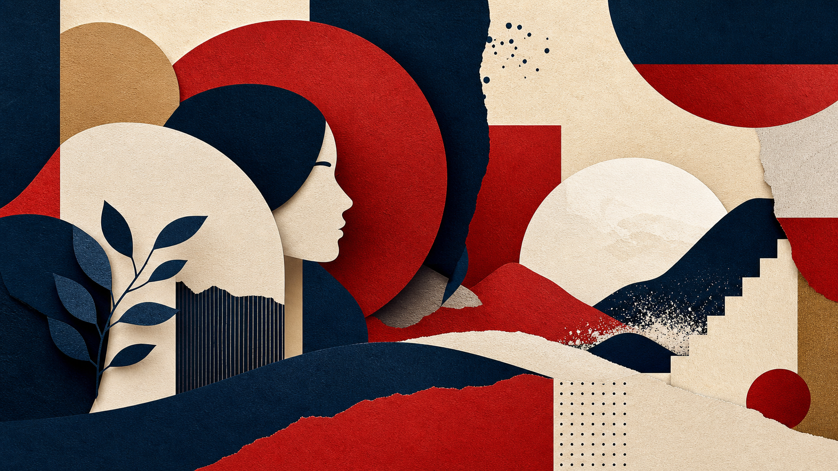 Editorial Motion Graphics AI Video example created for Dreamina