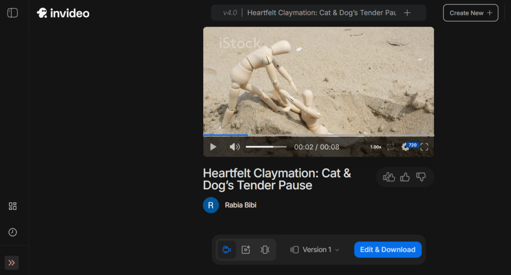 InVideo AI - AI marketing video generator for free