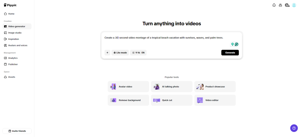 Set Up Your Video Concept and Add Inputs