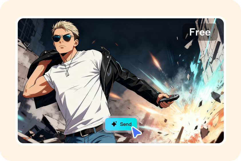 Unlimited cartoon character creation