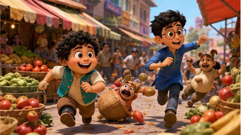 Motu Patlu IA Video Generator prompt result 2