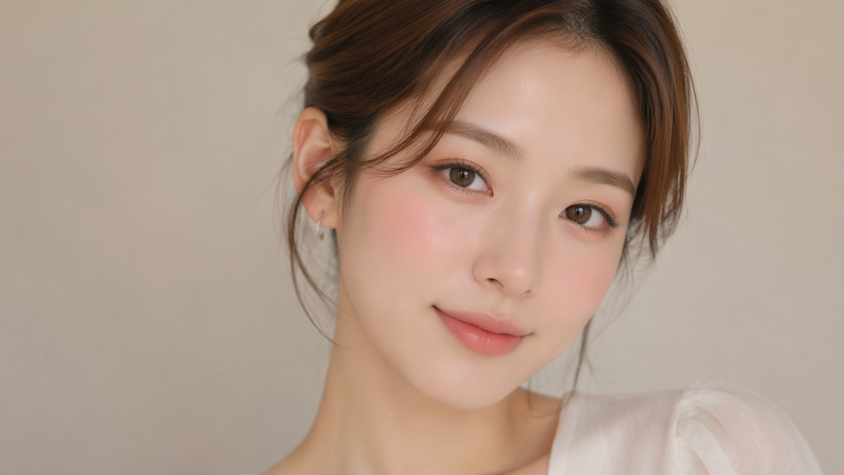 Dreamina blush filter prompt example 3: Social-Ready Blush Filter Edit