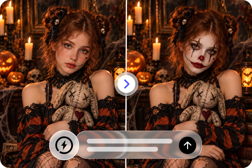 A screenshot of Dreamina rendering an image