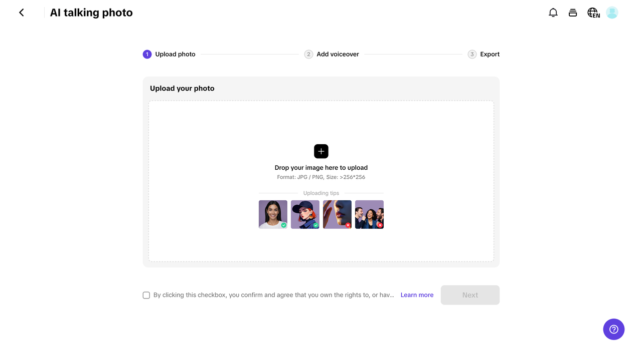 AI talking photos