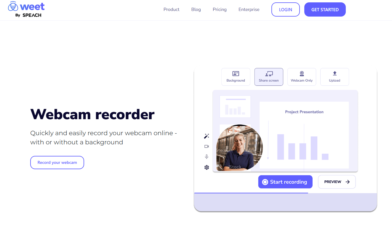 Weet.co interface