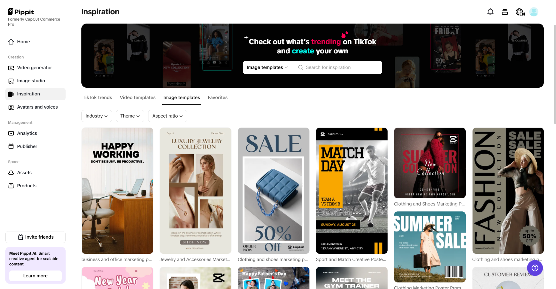 Customizable templates