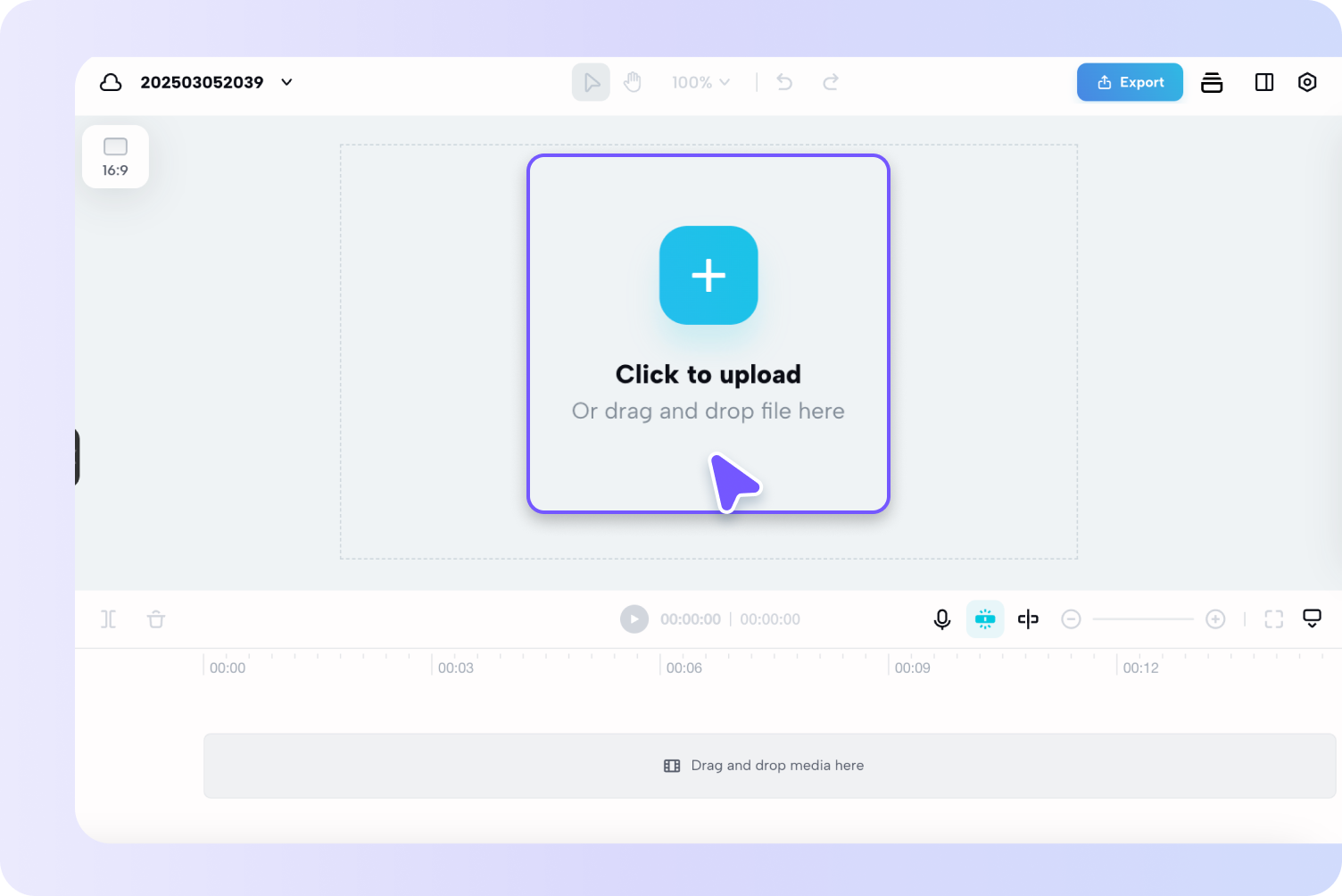 Upload your video
