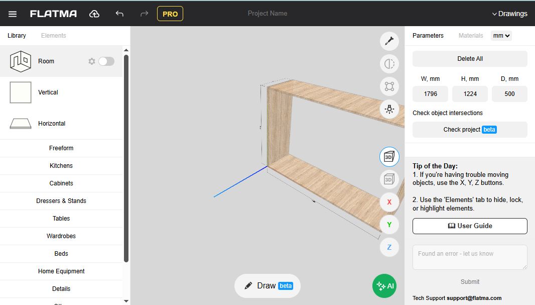 Flatma - another best AI furniture layout generator