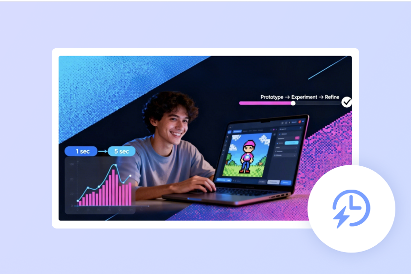  joc complet sau proiect vizual cu viteză