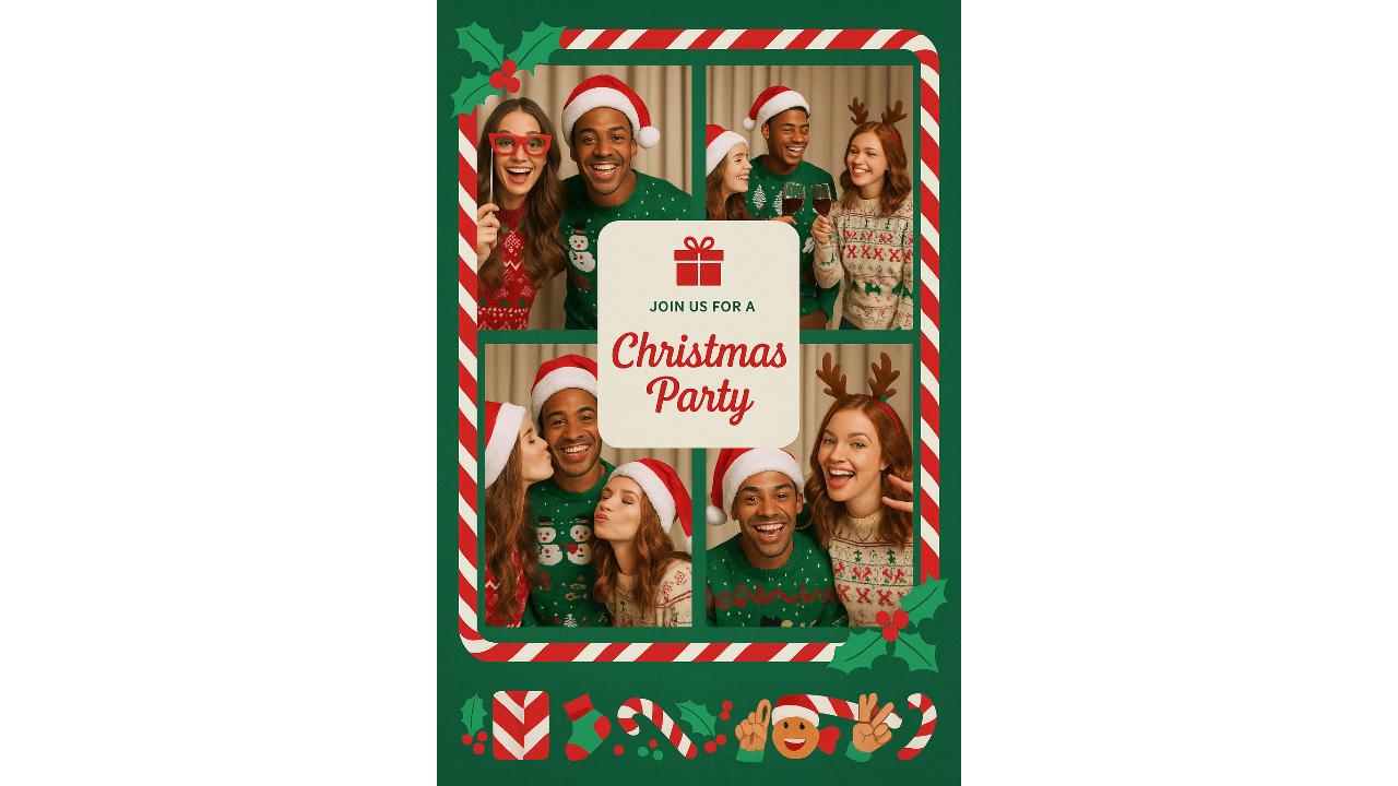 The "Photo booth" invite