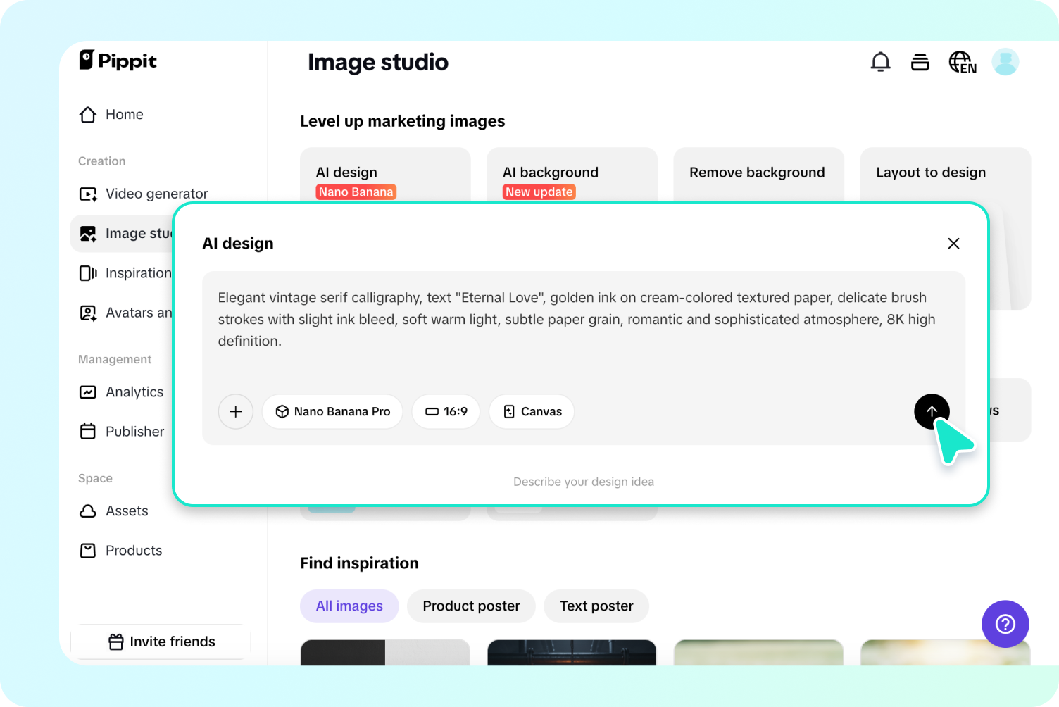 Generate your calligraphy text